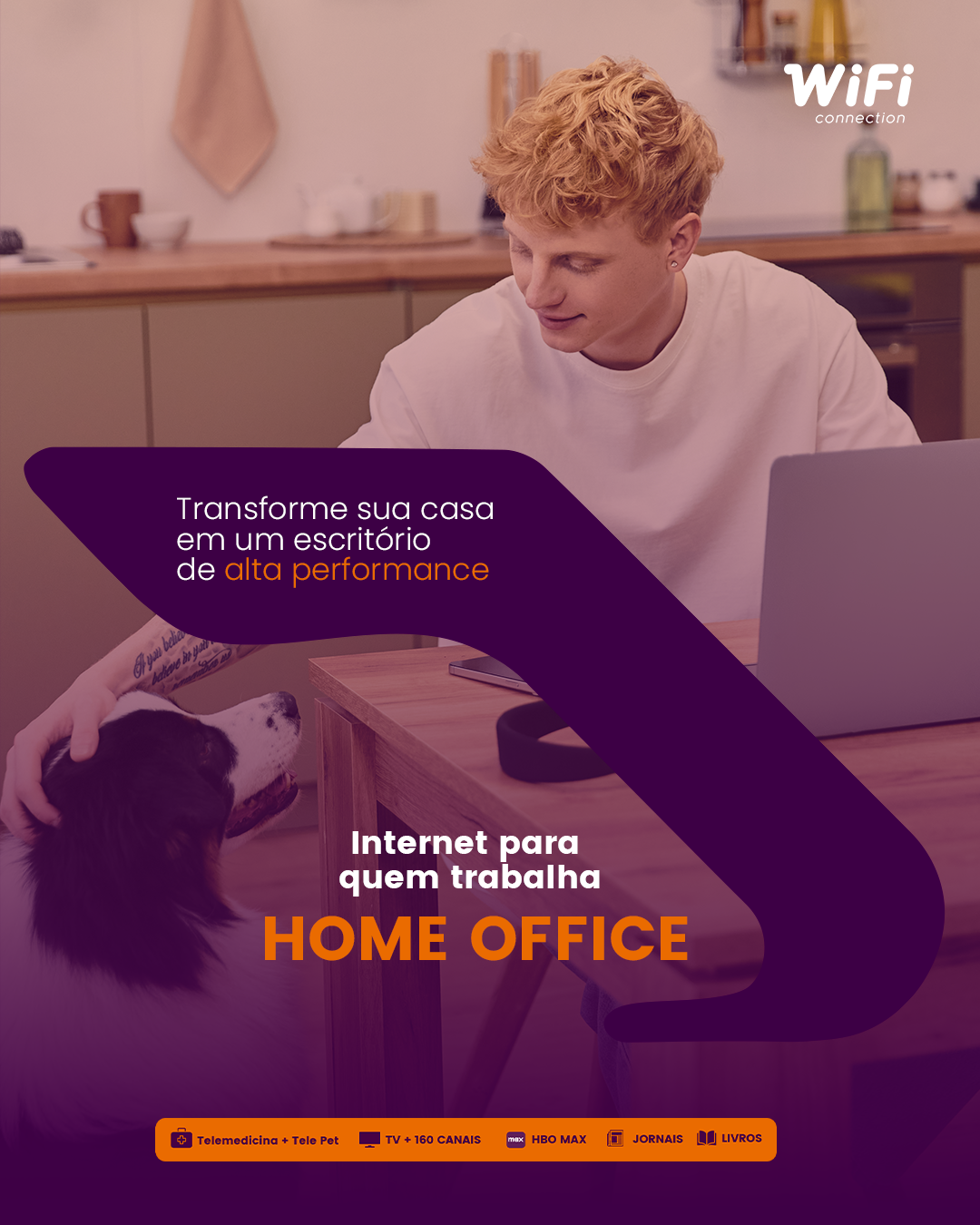 WiFi Connection — post internet para home office
