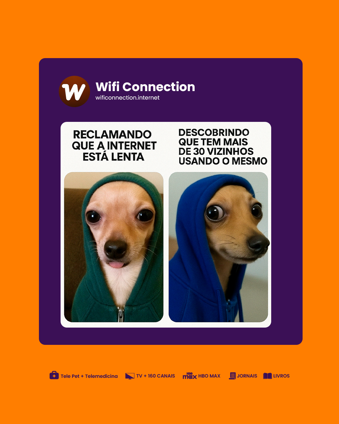 WiFi Connection — post humor sobre internet lenta