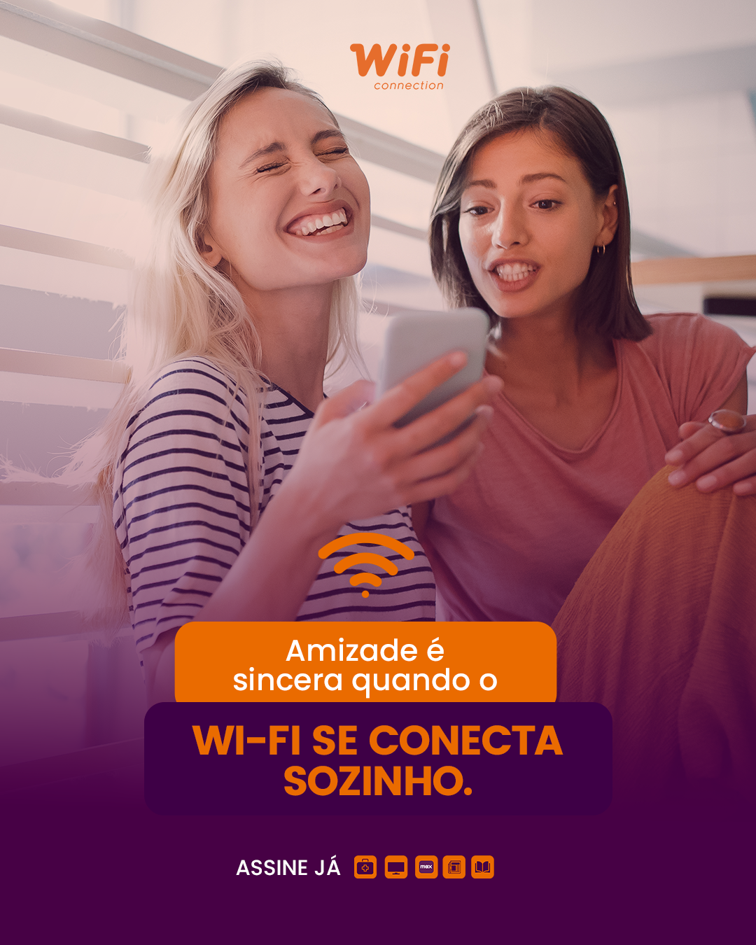 WiFi Connection — post wifi se conecta sozinho, amigas